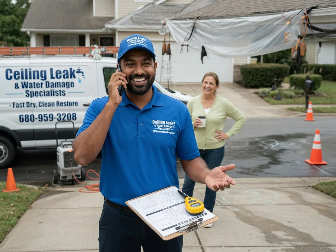 Ceiling Leak Cleanup Johnson City, TN FAQs
